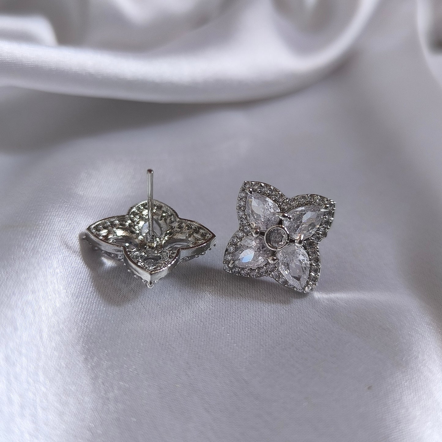Crystal Flutter Studs