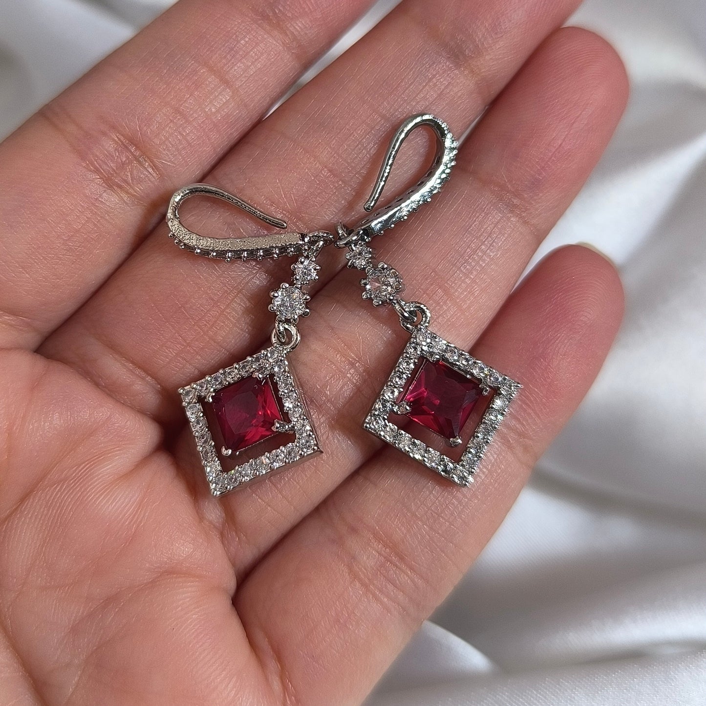 Devika American Diamonds Earrings