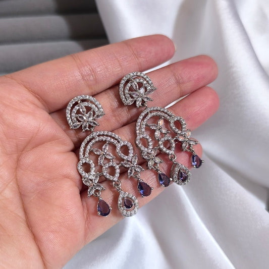 Violet Majestic Earrings