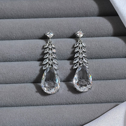 Glacier Leaf Earrings