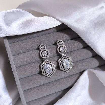 Crystal Halo Hex Drops