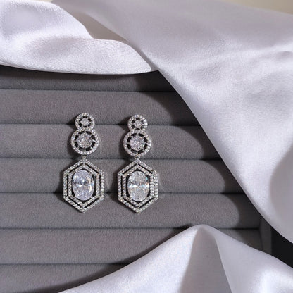 Crystal Halo Hex Drops