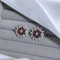 Ruby Frost Studs