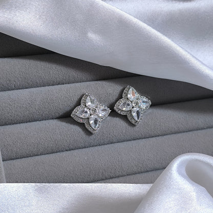 Crystal Flutter Studs