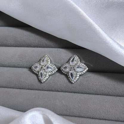 Crystal Flutter Studs